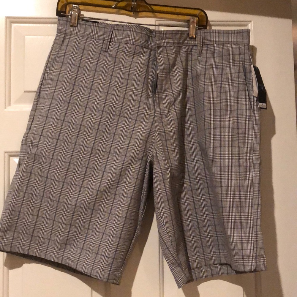 New plaid Burnside shorts